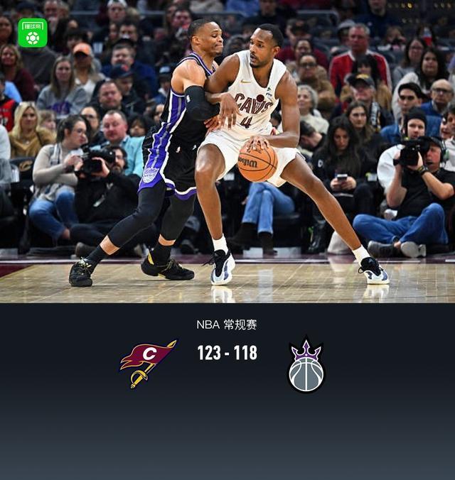 B体育入口-骑士123-118险胜国王，米切尔33+5+8，莫布利29+13+8