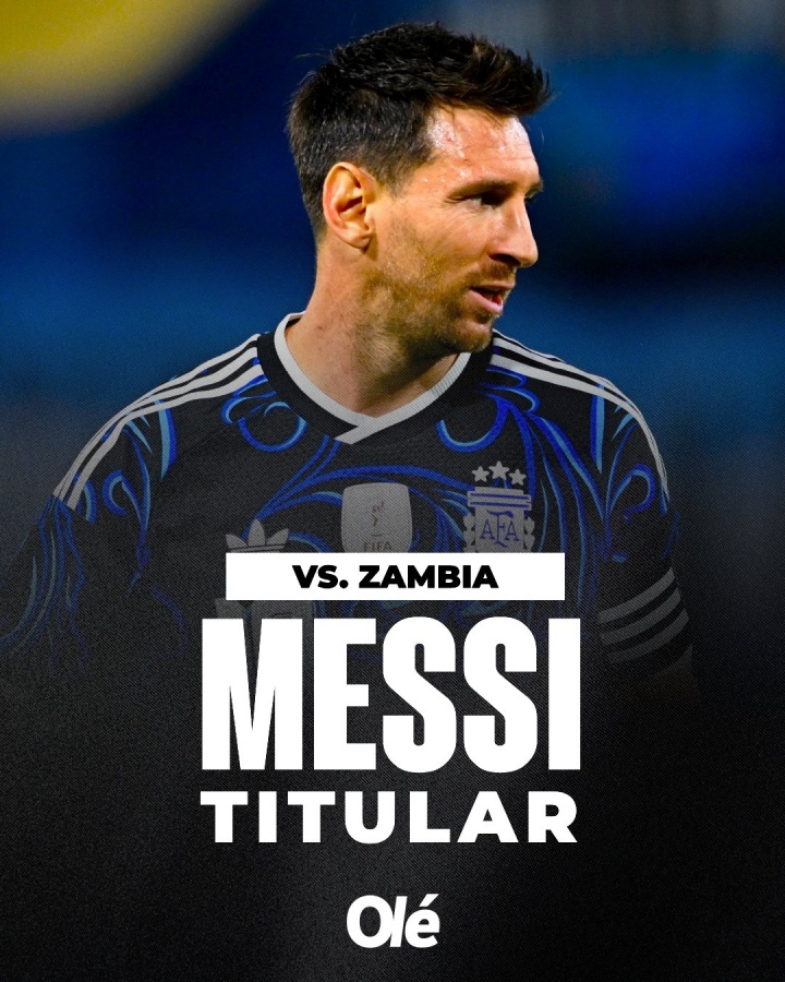 b体育-斯卡洛尼确认：梅西将在对阵赞比亚的比赛中首发，小蜘蛛休息