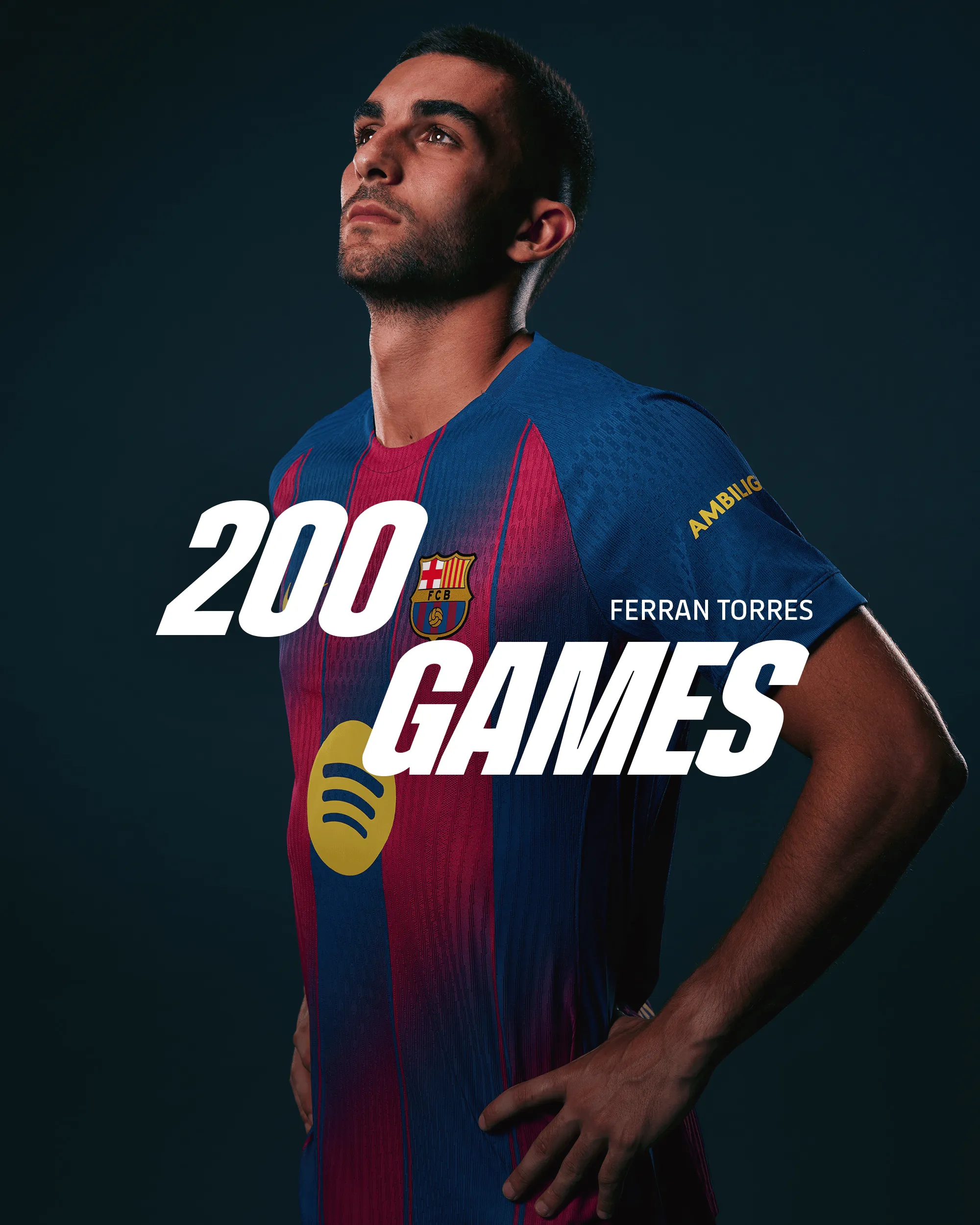 里程碑之战，费兰迎来个人巴塞罗那生涯第200次出场